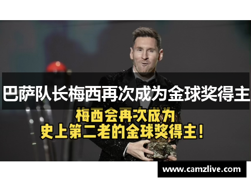 巴萨队长梅西再次成为金球奖得主